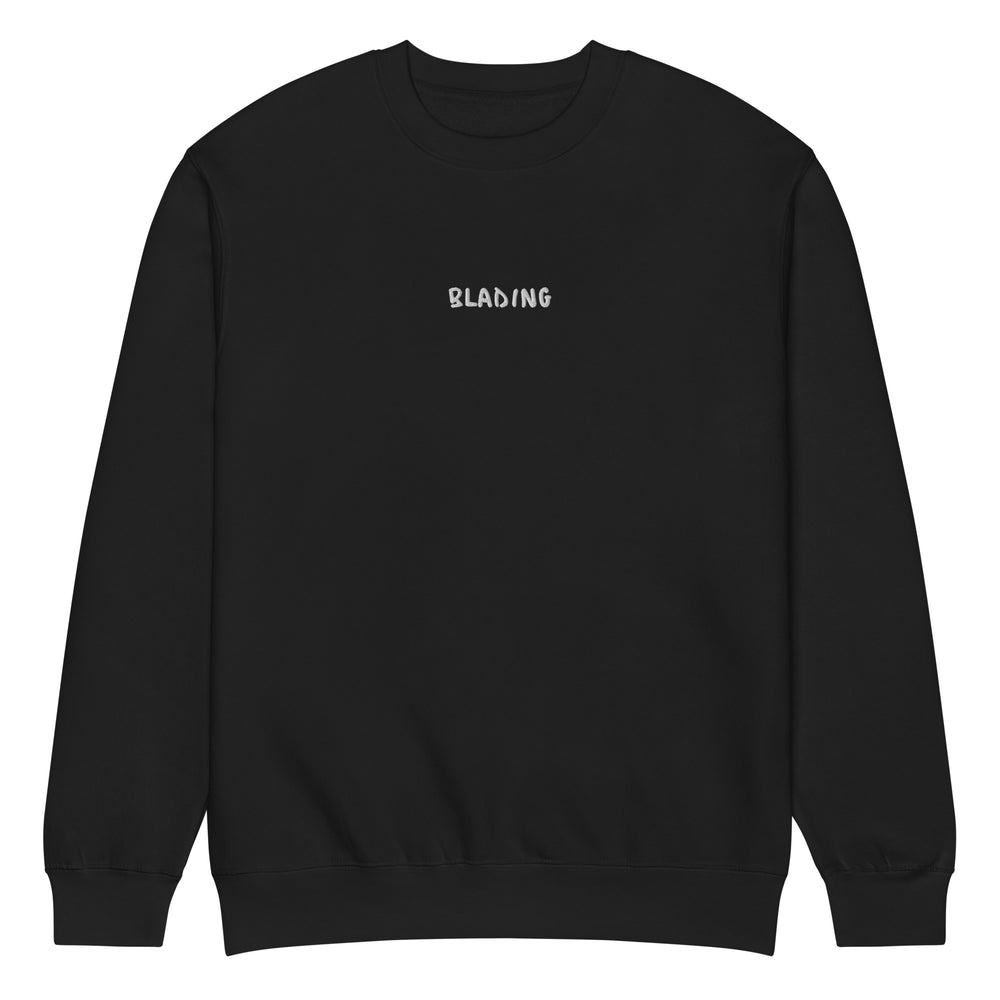 Sudadera Bordada "Blading" — Premium Crewneck